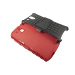 Case Protector Silicone Dual  HTC 526 Red / Black w/kickstand (15004454) by www.tiendakimerex.com